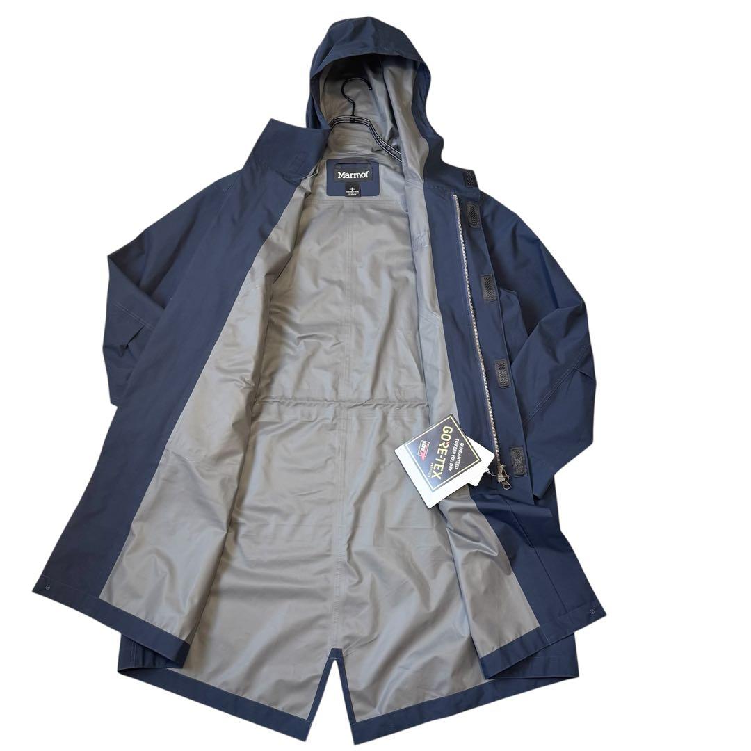 【新品タグ付】マーモット　GORE-TEX Comodo Coat S ネイビー