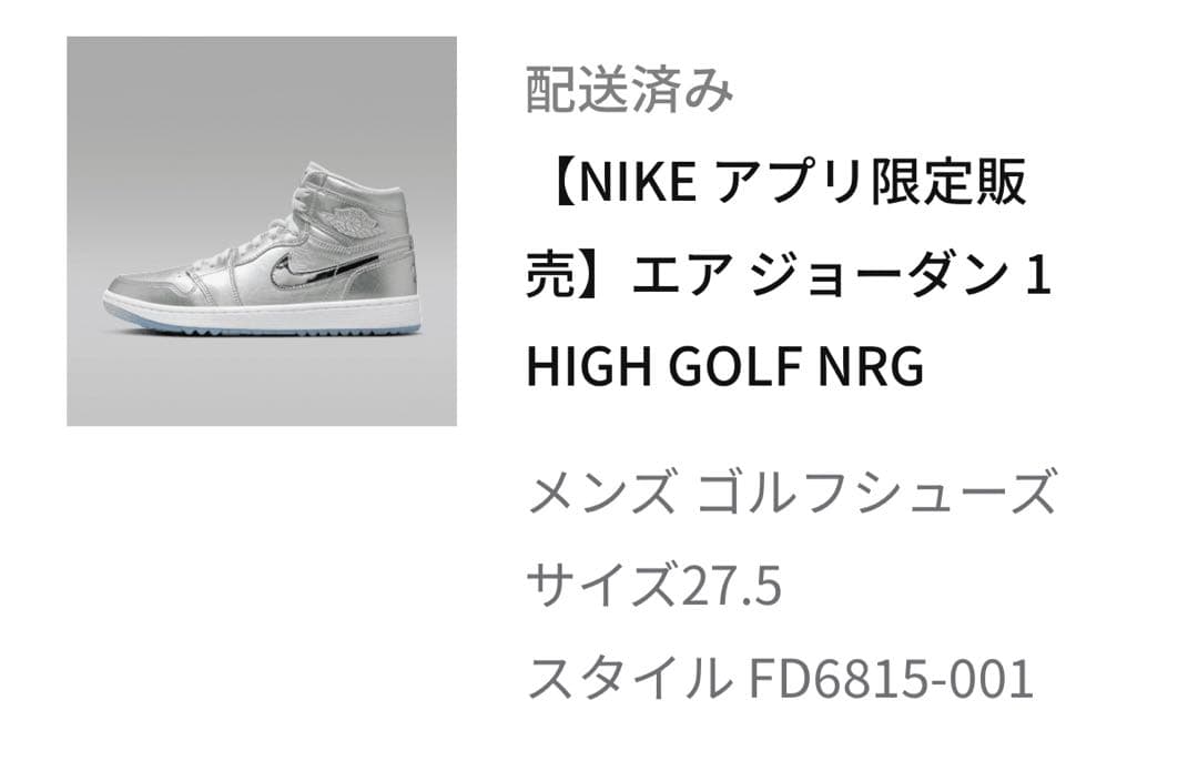 【kazu様】NIKE AIR JORDAN 1 HIGH G NRG