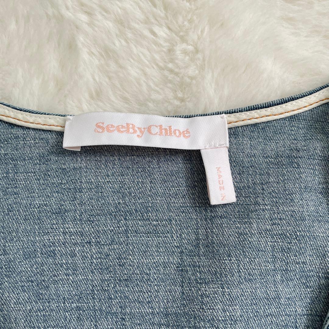 See by Chloe シーバイクロエ　デニム トップス　　42
