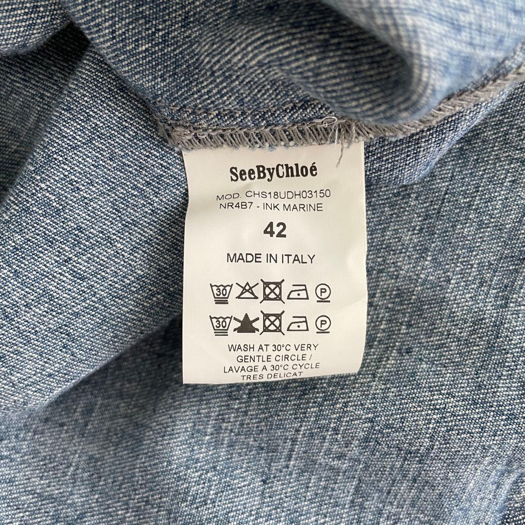 See by Chloe シーバイクロエ　デニム トップス　　42