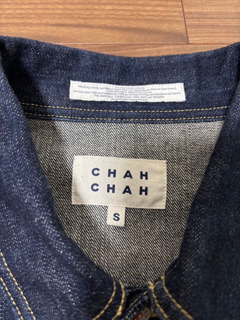 CHAH CHAH チャーチャー　デニムジャケット　サイズS