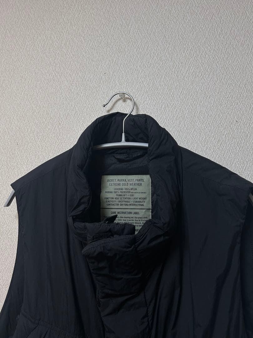 freaksstore ダウンベスト　プリマロフト 黒　M