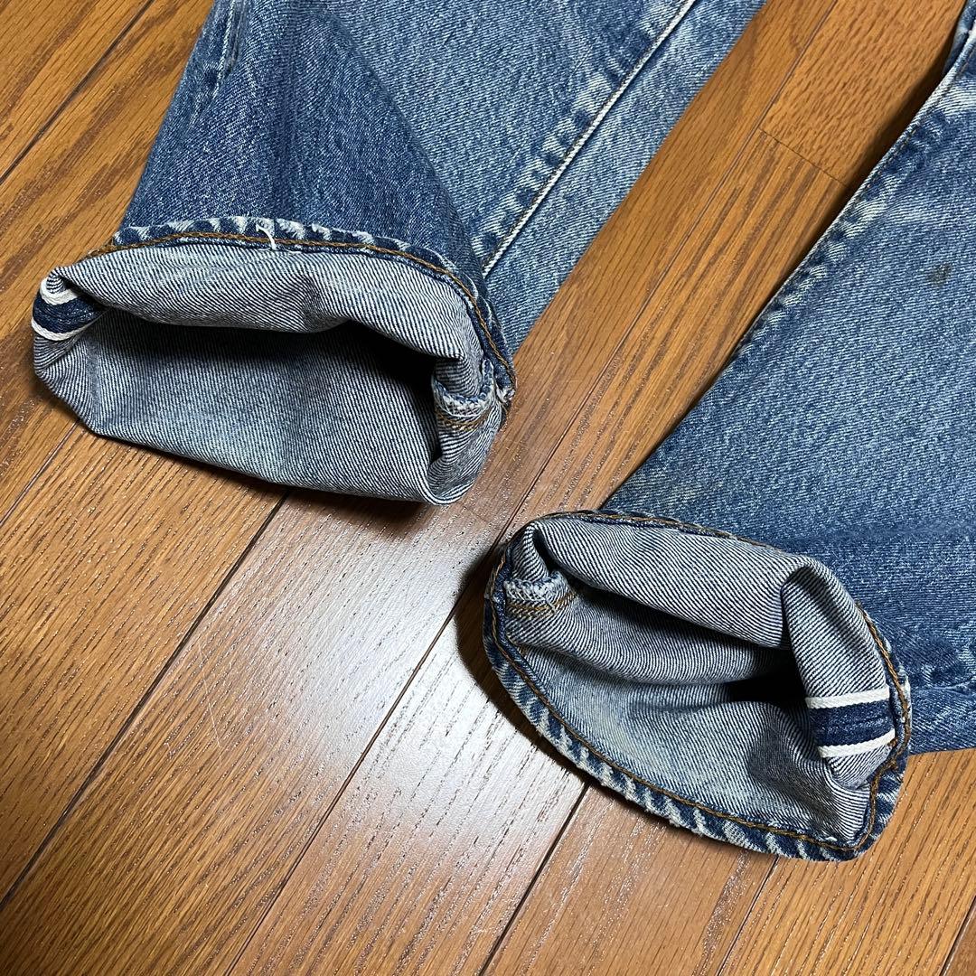80s Levi's 501 REDLINE 赤耳 黒カンヌキ ボタン裏524