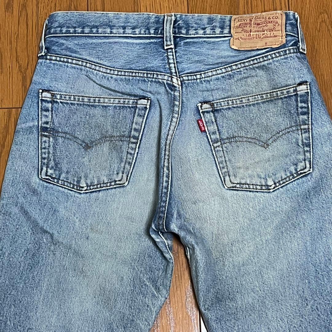 80s Levi's 501 REDLINE 赤耳 黒カンヌキ ボタン裏524