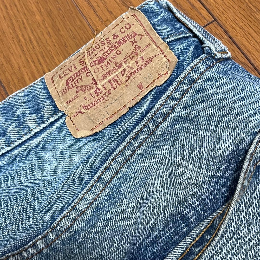 80s Levi's 501 REDLINE 赤耳 黒カンヌキ ボタン裏524