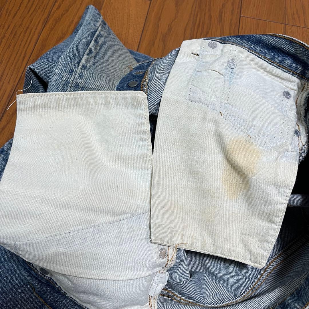 80s Levi's 501 REDLINE 赤耳 黒カンヌキ ボタン裏524