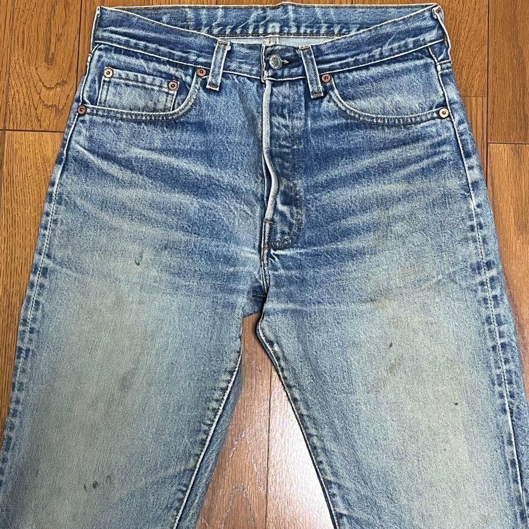 80s Levi's 501 REDLINE 赤耳 黒カンヌキ ボタン裏524