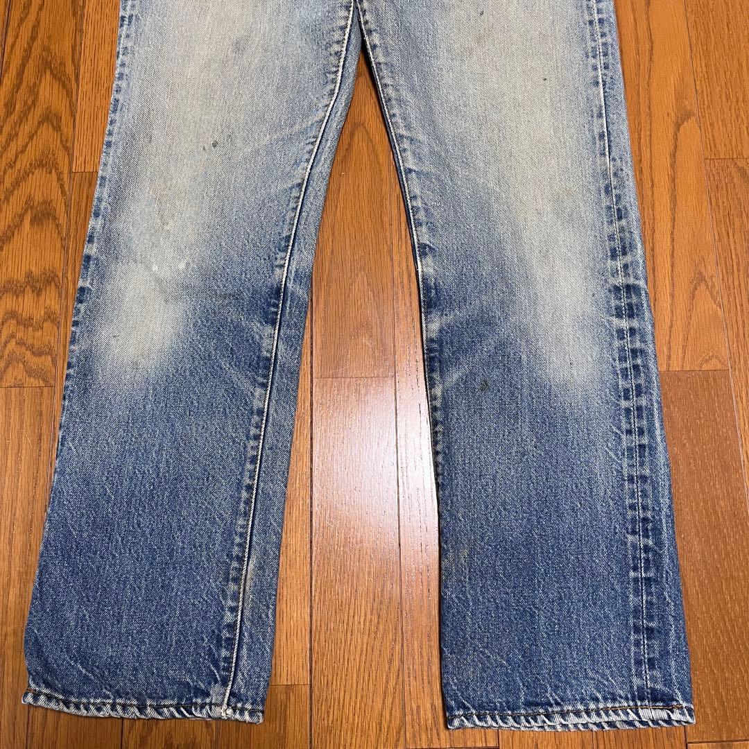 80s Levi's 501 REDLINE 赤耳 黒カンヌキ ボタン裏524