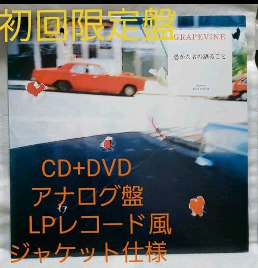 愚かな者の語ること　初回限定　グレイプバイン　CD　DVD　アナログ盤