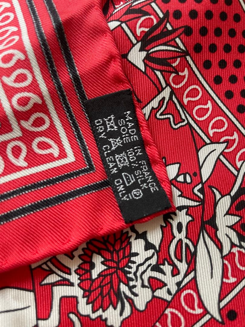 HERMES バンダナ　スカーフ