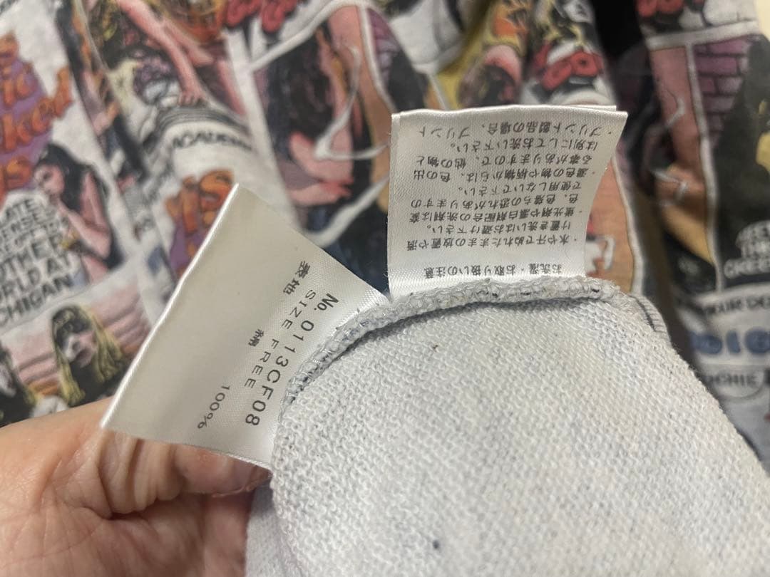 hysteric glamour コミック風プリント