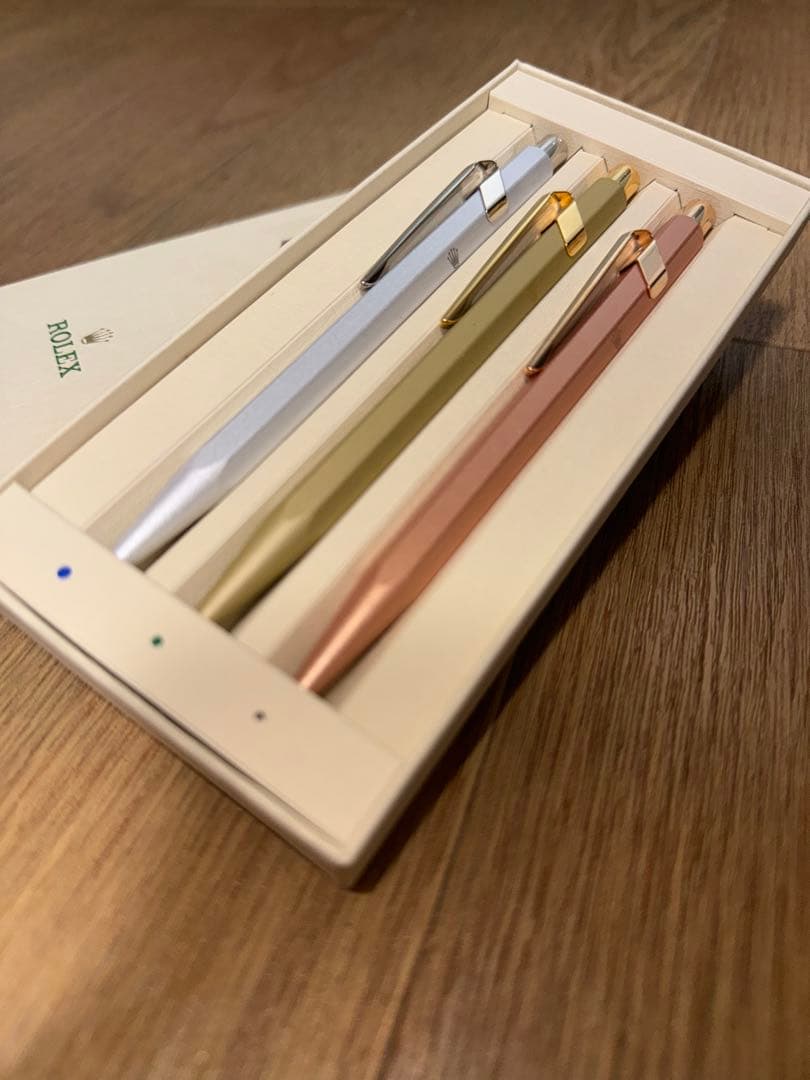 新品未使用！ロレックス　ボールペン3本セット