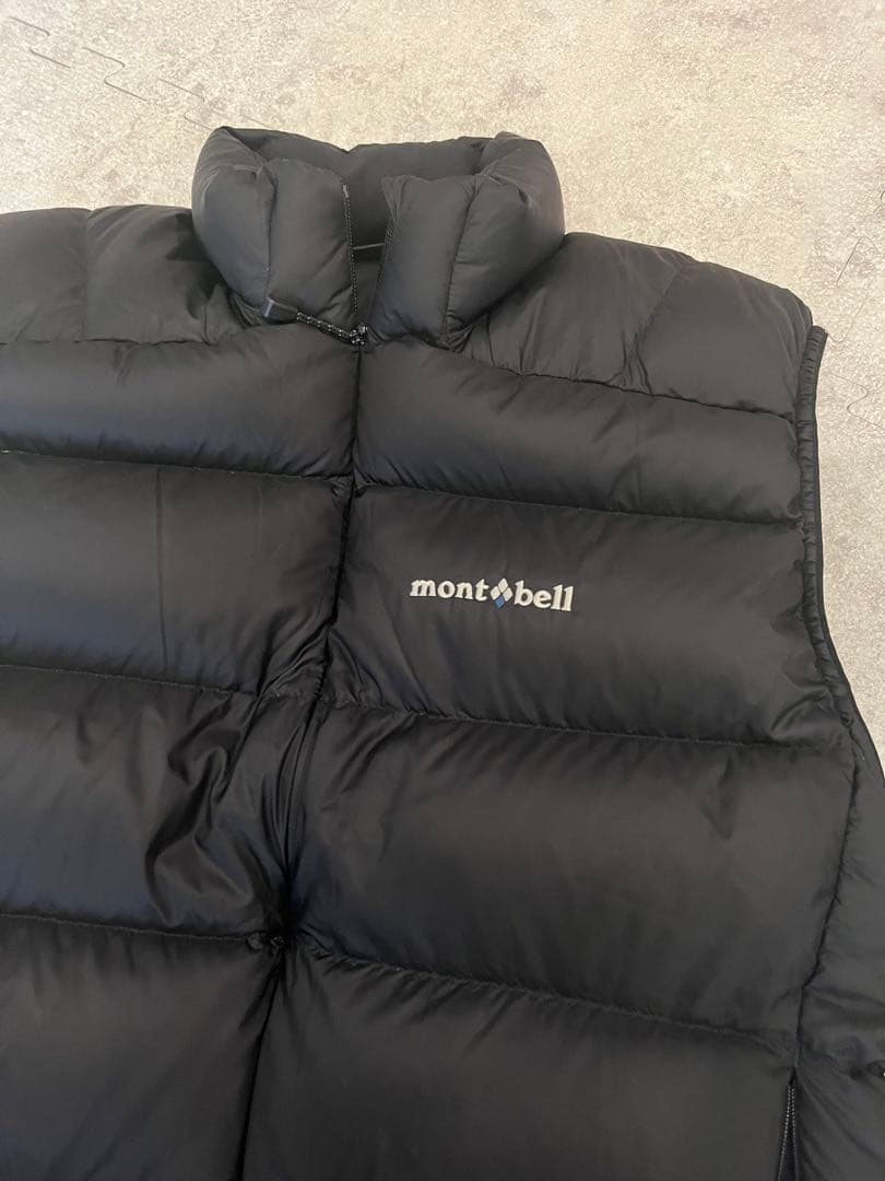 モンベル　montbell メンズダウンベスト　ダウン90