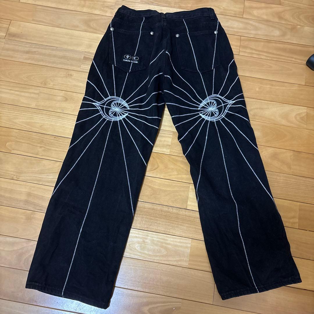 パンツ Thug Club Chain Stitch Denim Pants