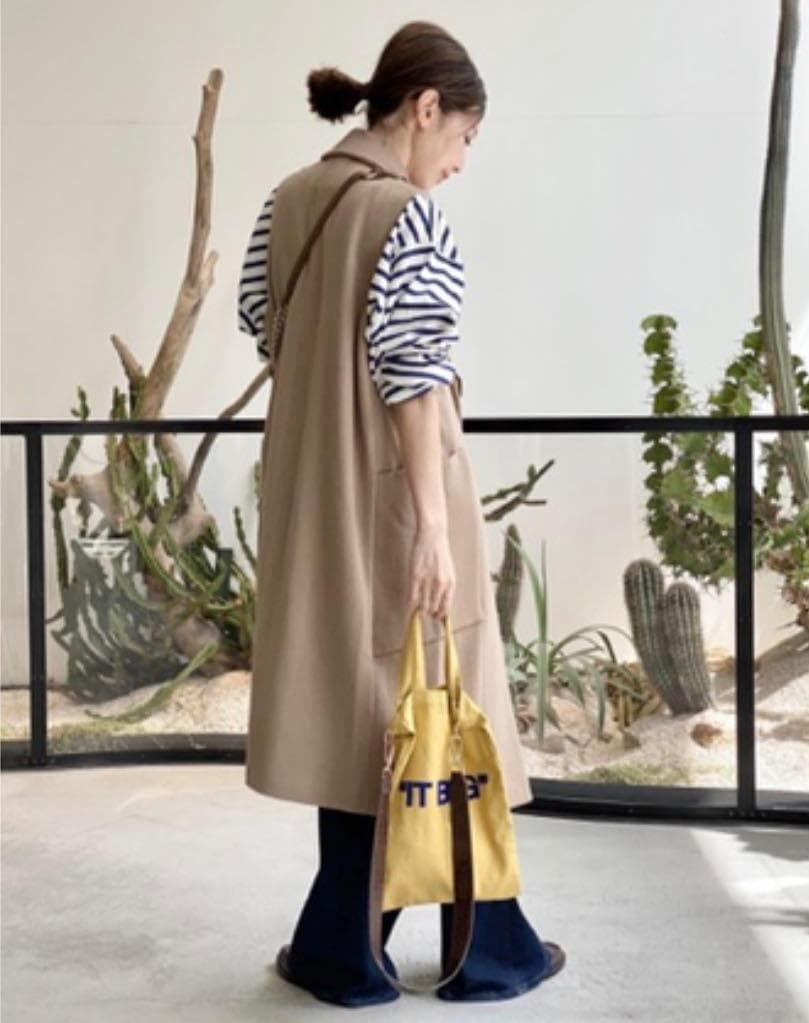 トップス L'Appartement Lisiere Wool Long Vest