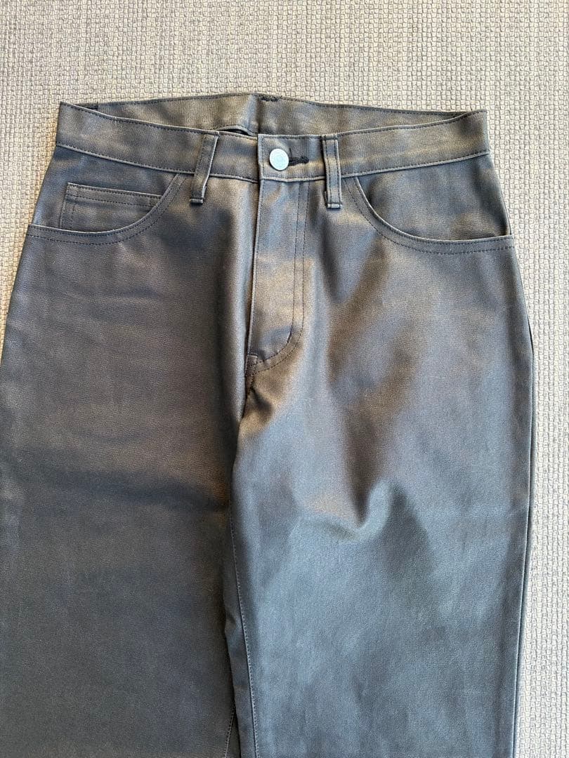 パンツ coating design straight denim