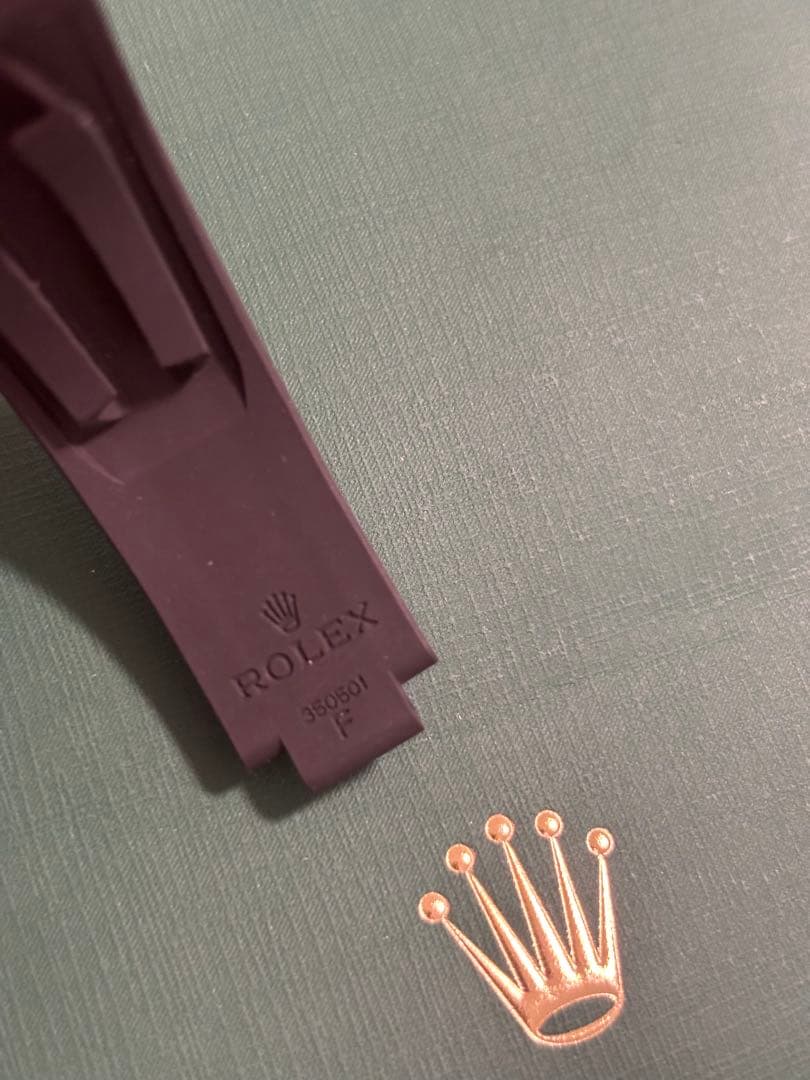 ROLEX オイスターフレックス⭐︎ラバーベルト ブラック