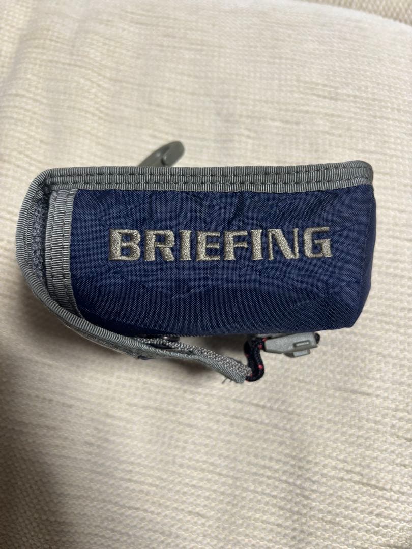 BRIEFING ゴルフ用距離計ケース ネイビー　※ブリーフィング小物ポーチ