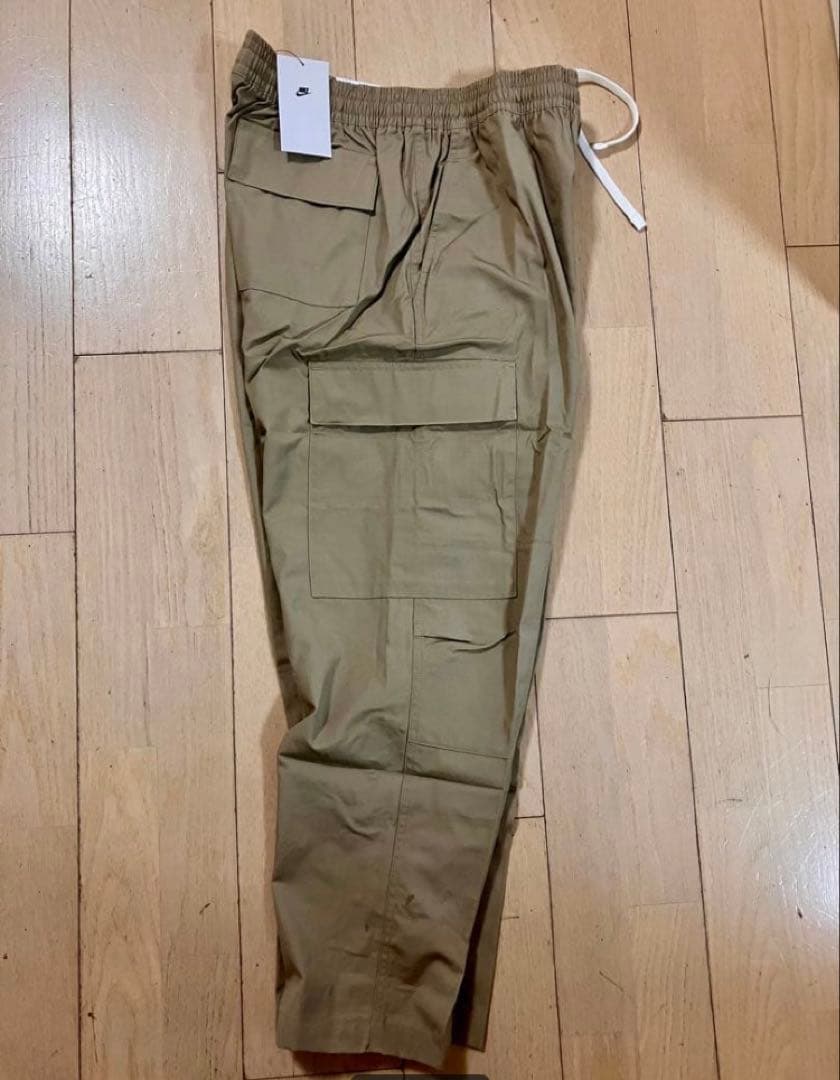 ナイキ NIKE クラブ カーゴウーブンパンツ 新品 L ベージュ ミリタリー
