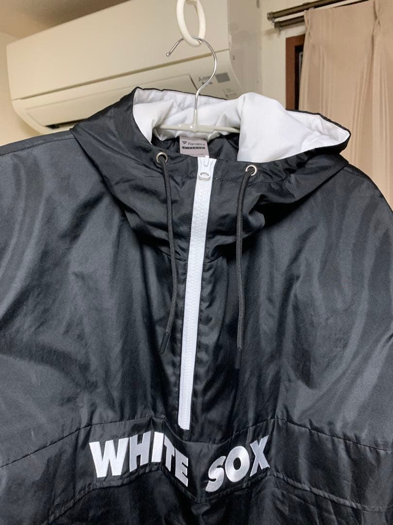 S*E様 ホワイトソックス プルオーバージャケット XL