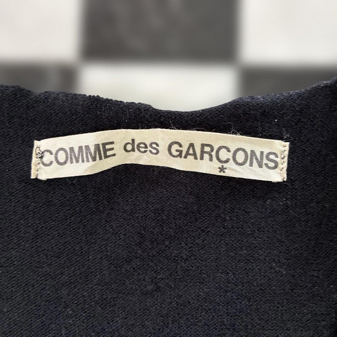 80年代ヴィンテージCOMME des GARCONS ブラックニットベスト