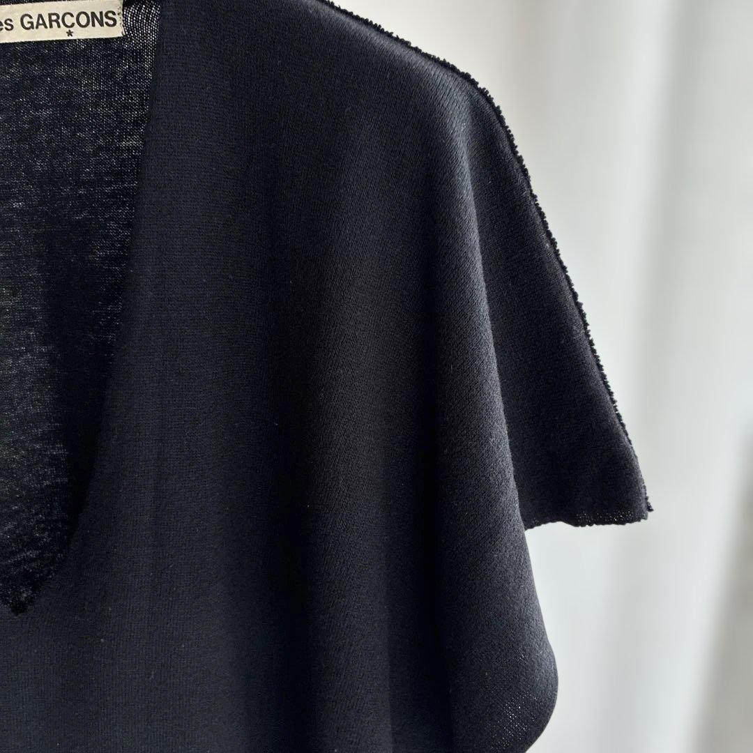 80年代ヴィンテージCOMME des GARCONS ブラックニットベスト