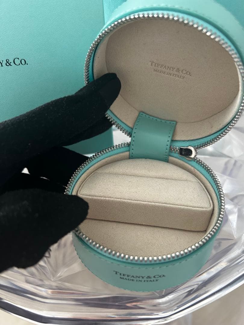 ティファニー TIFFANY＆CO. ラウンド ジュエリー ケース