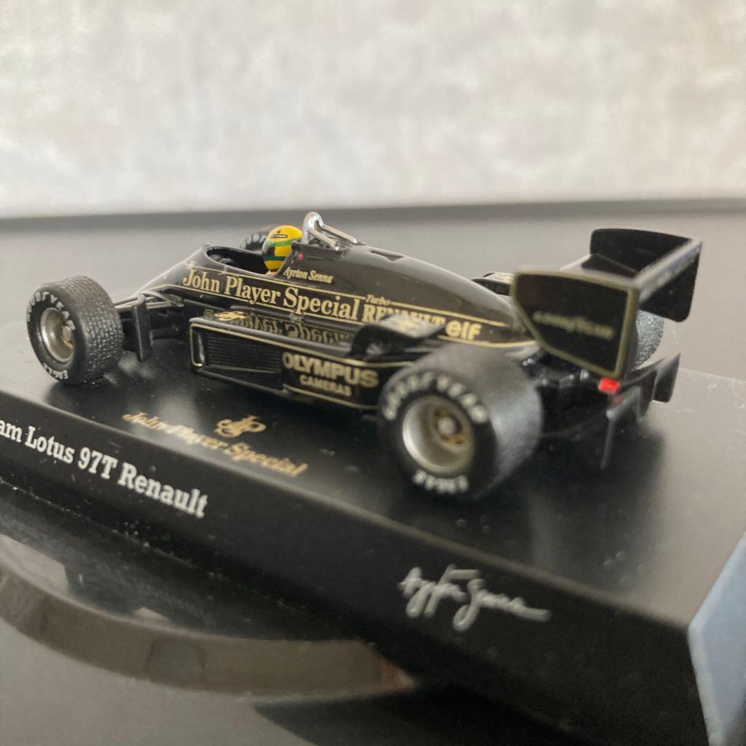 京商 F1 ロータス 97T アイルトン セナ JPS仕様　1/64