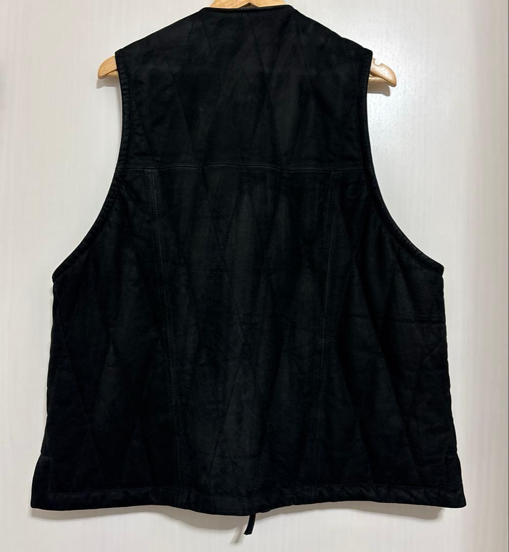 【12/25限定】CCU QUILTED VEST -NUBUCK-