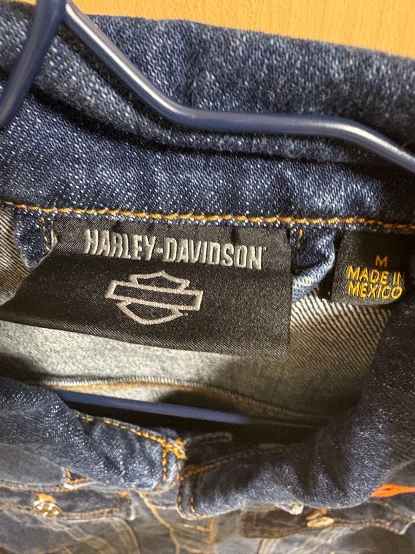 HARLEY-DAVIDSON デニムジャケット 濃紺 M メキシコ製