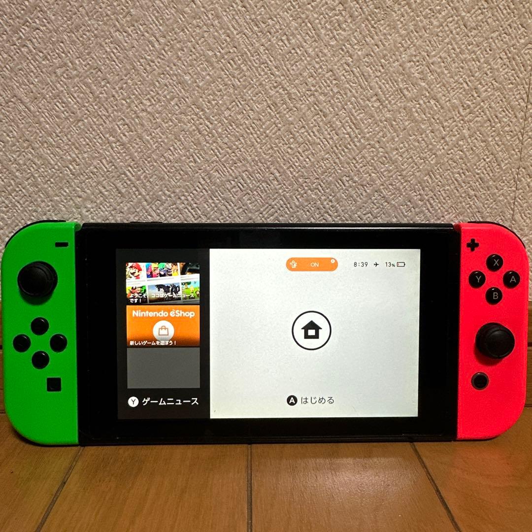 Nintendo Switch グリーン/レッド動作確認済み