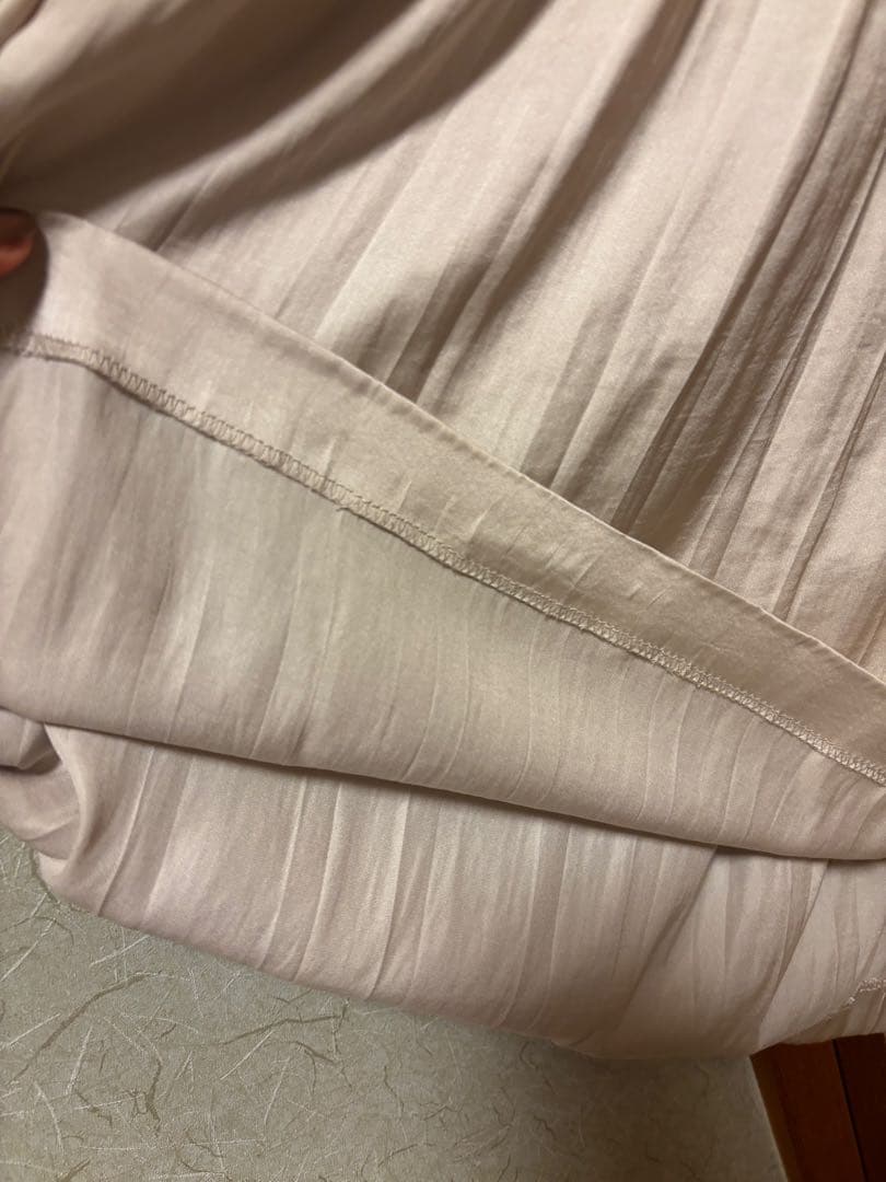 Flare pleats Dress laubeblanc Sサイズ
