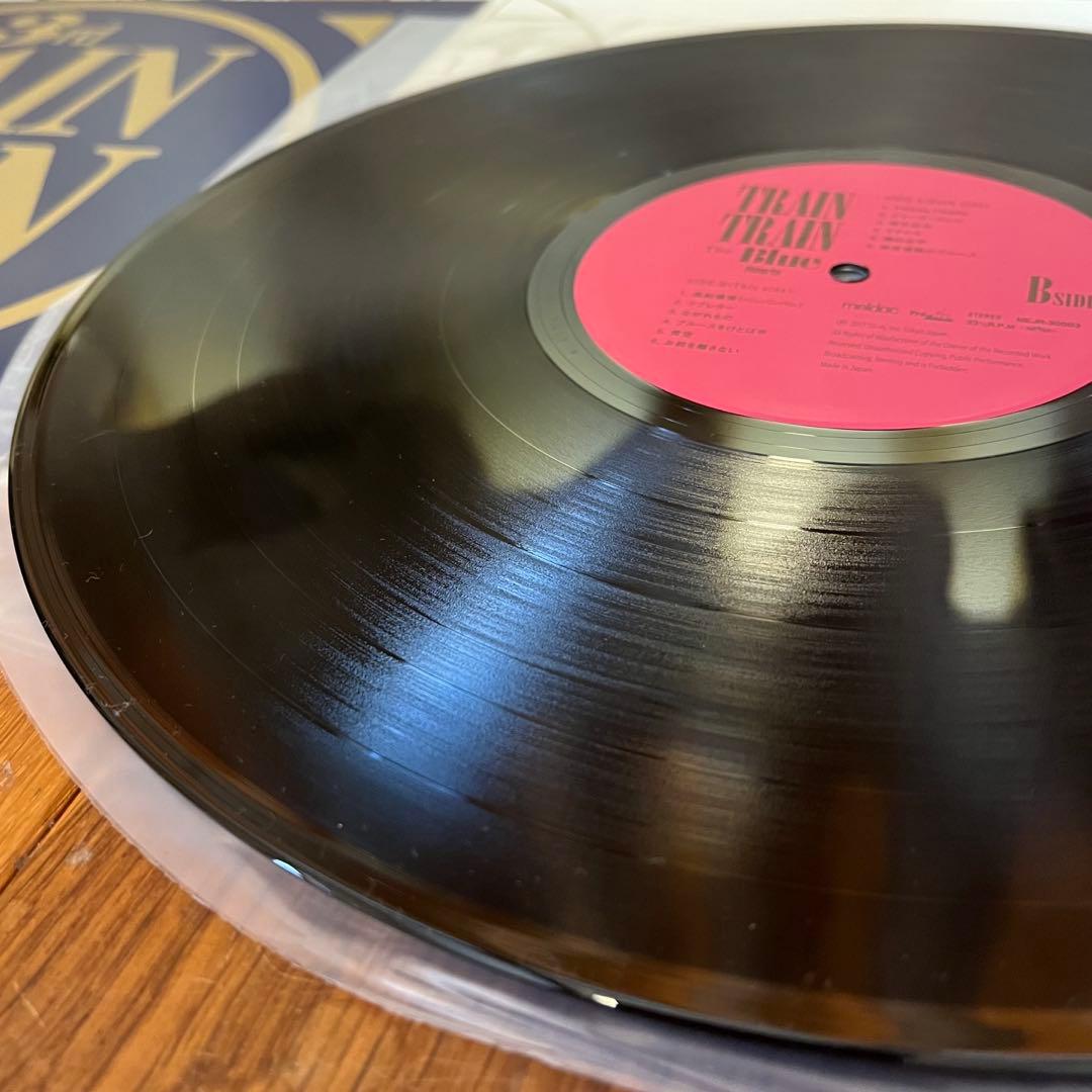 THE BLUE HEARTS / TRAIN-TRAIN LP 再発盤