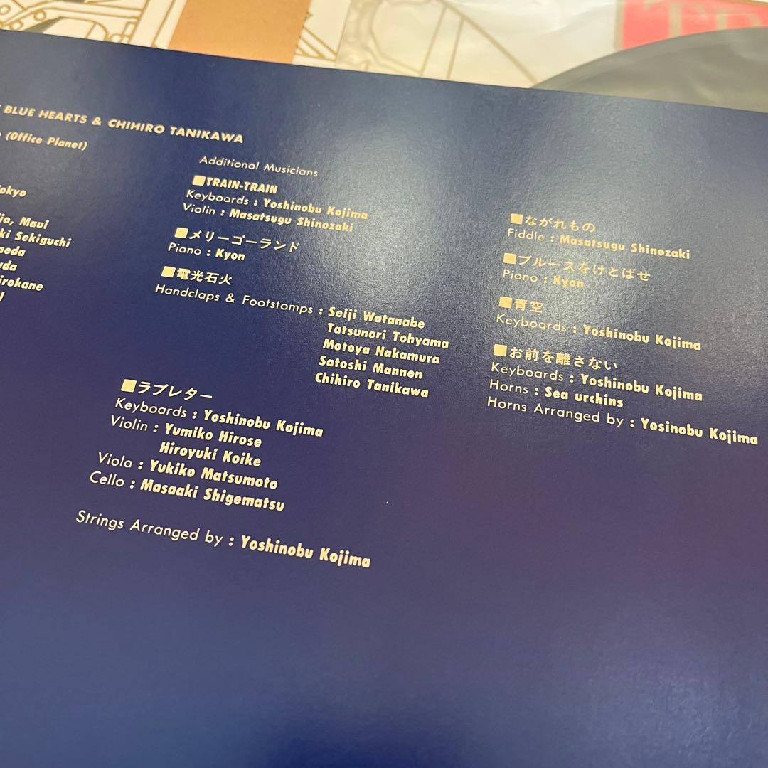 THE BLUE HEARTS / TRAIN-TRAIN LP 再発盤