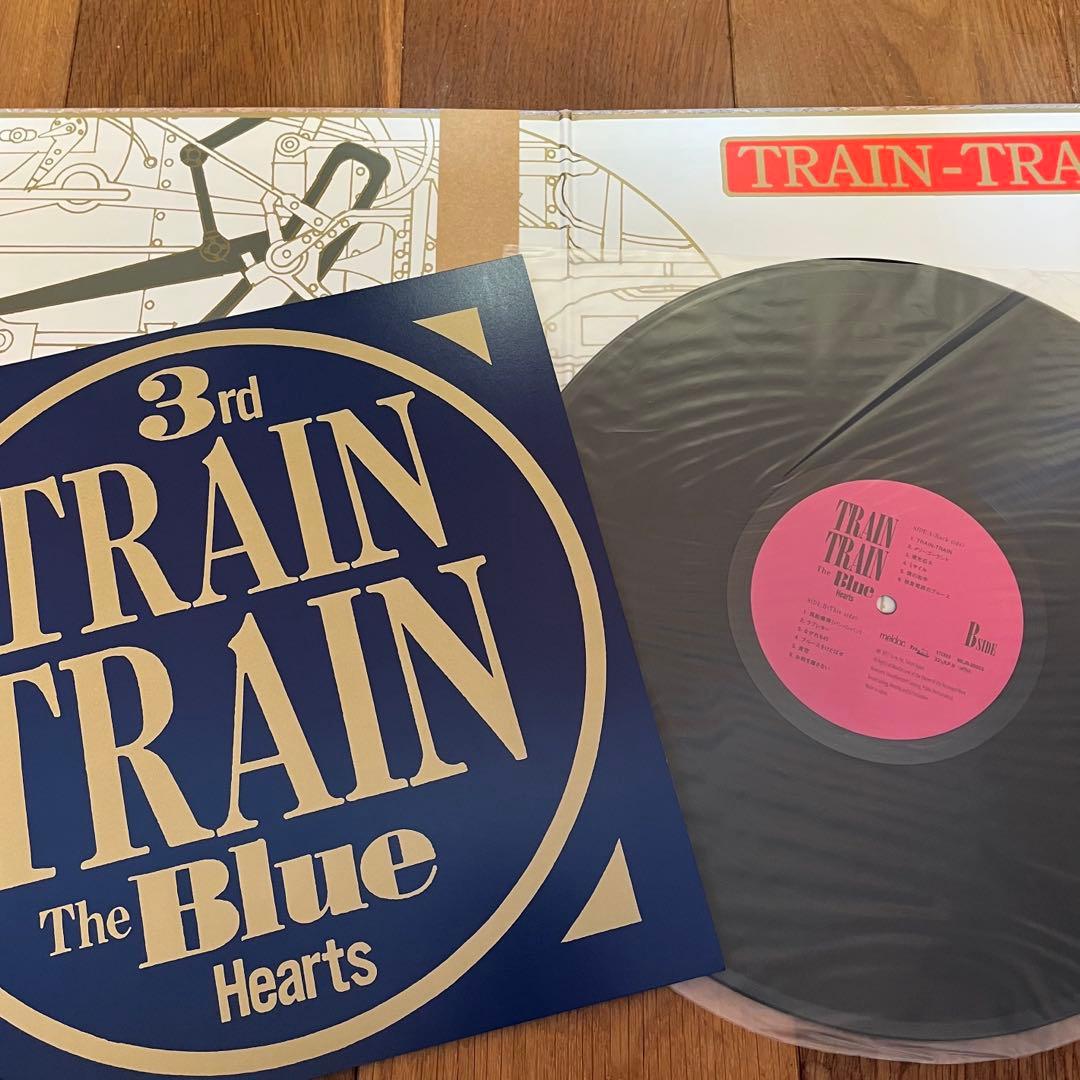 THE BLUE HEARTS / TRAIN-TRAIN LP 再発盤