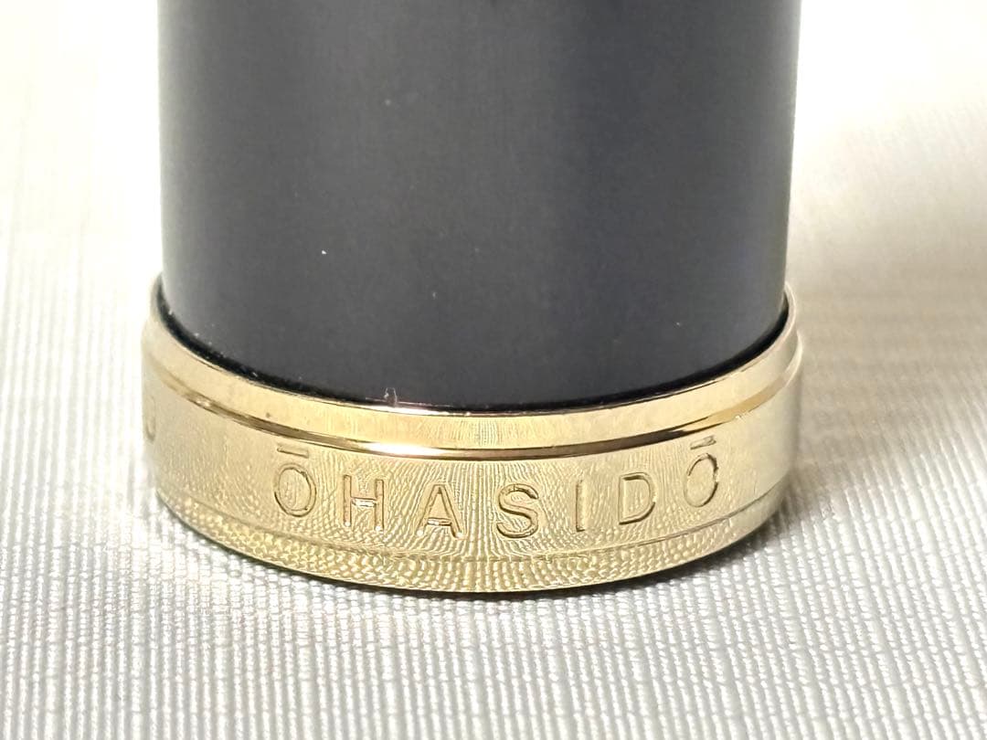 Ohashido 大橋堂 万年筆 胴軸リング K18 ペン先14K 美品