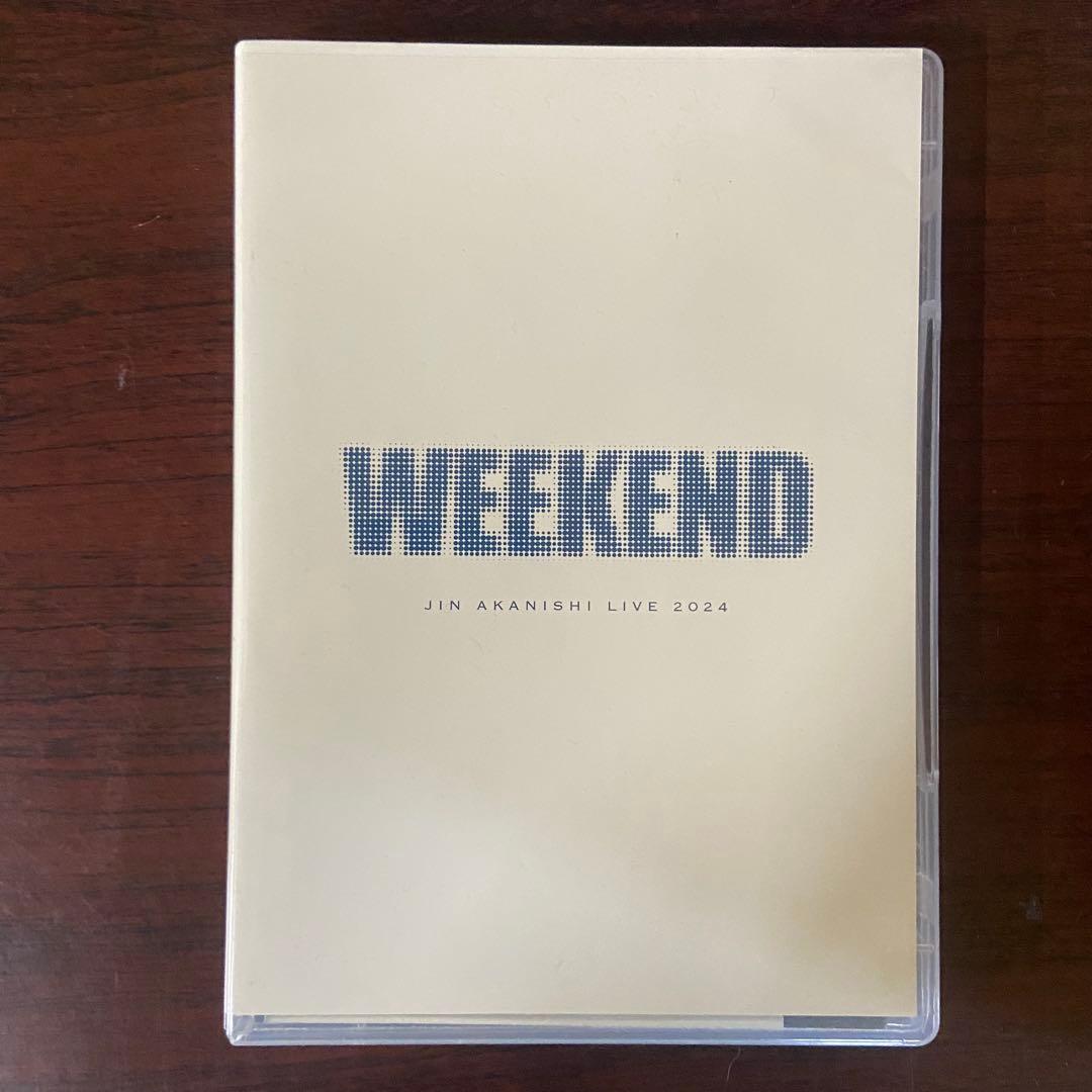 赤西仁 WEEKEND 初回限定盤 DVD