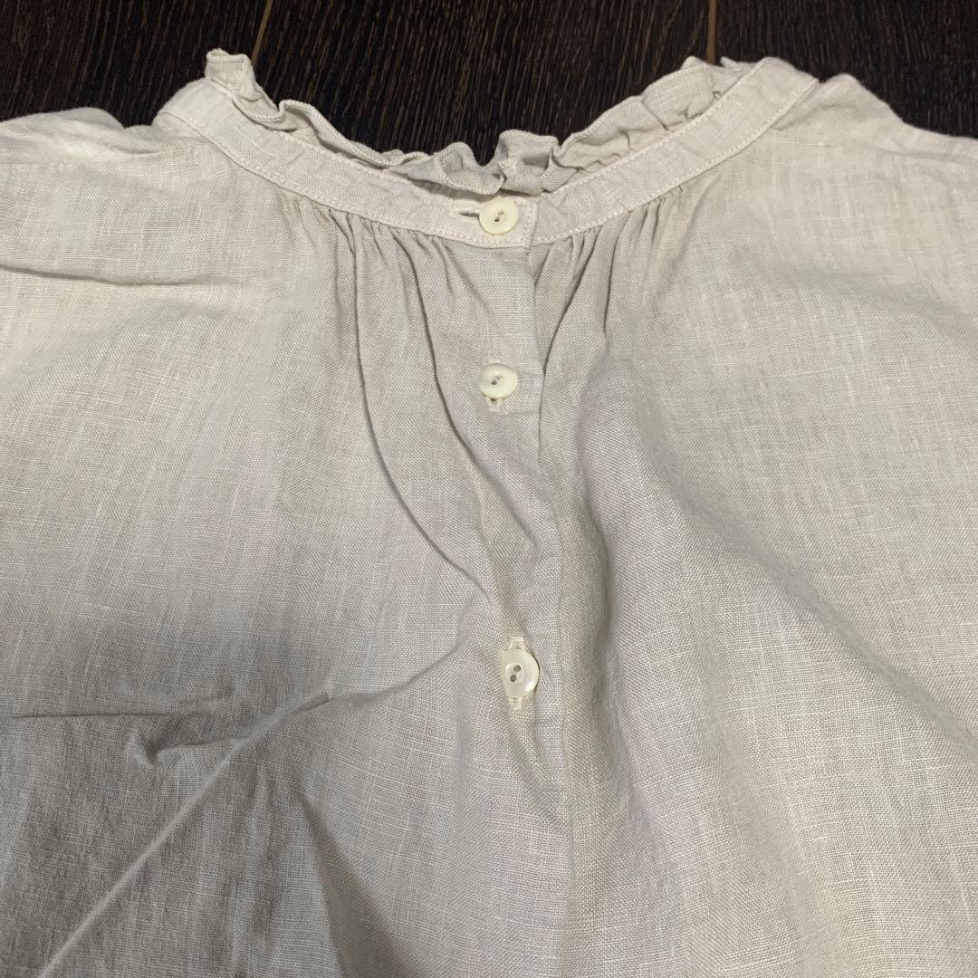 ブラウス　グレー　nest Robe