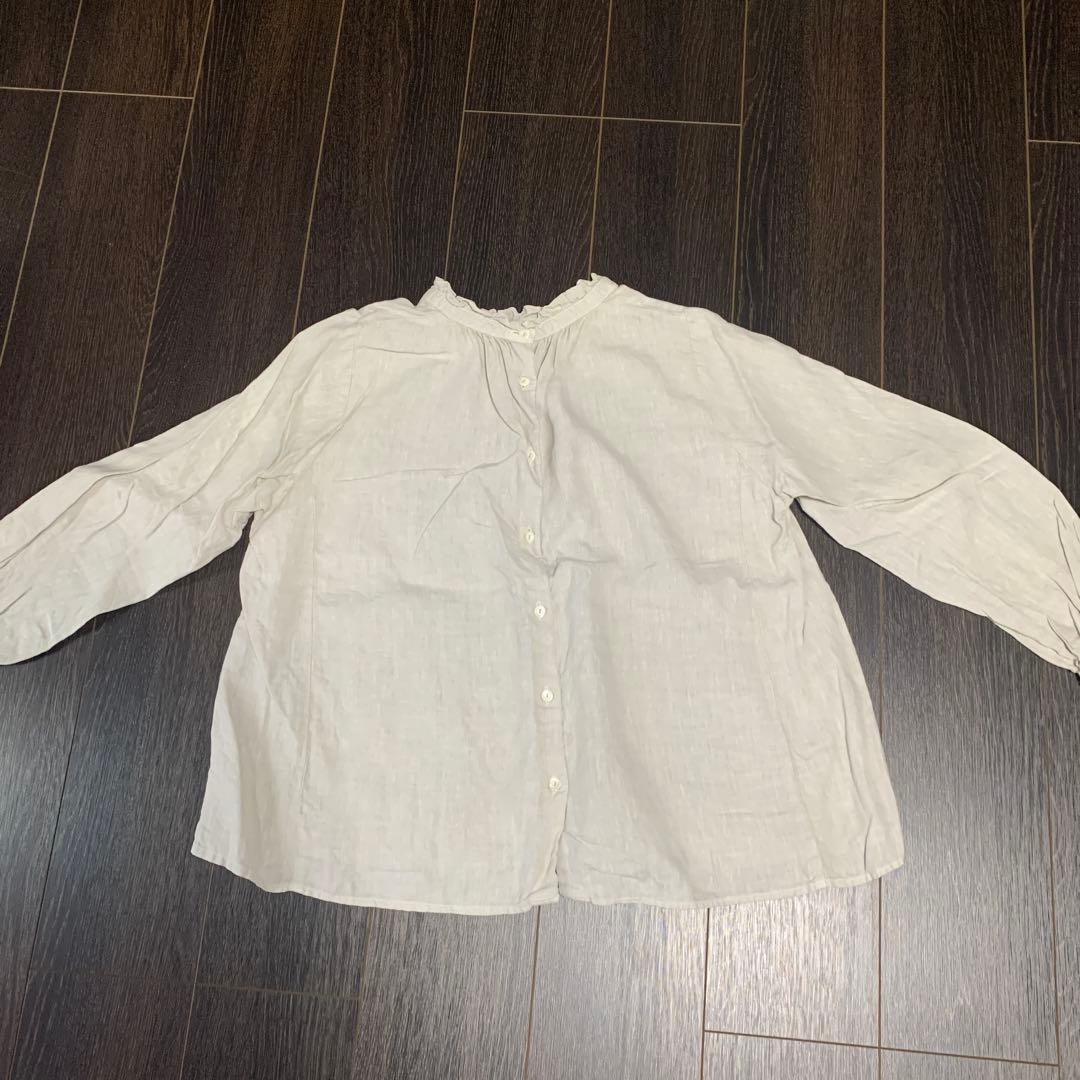 ブラウス　グレー　nest Robe