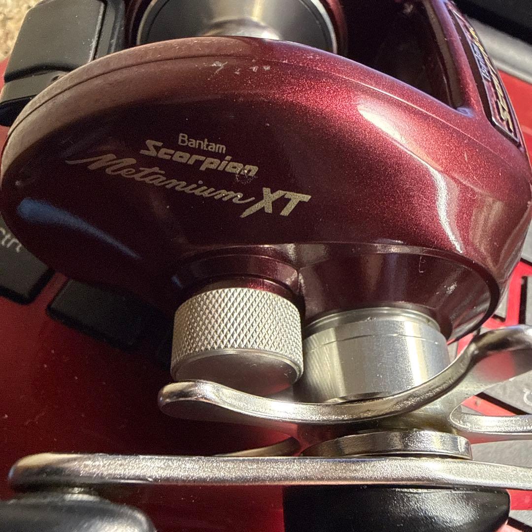 SHIMANO シマノ バンタム　スコーピオン メタニウム　XT　 赤メタ