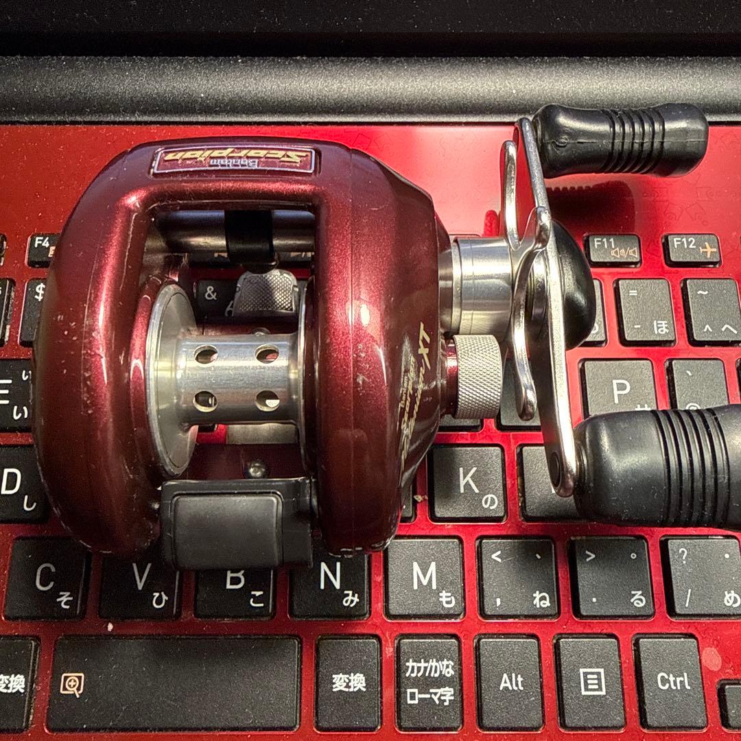 SHIMANO シマノ バンタム　スコーピオン メタニウム　XT　 赤メタ