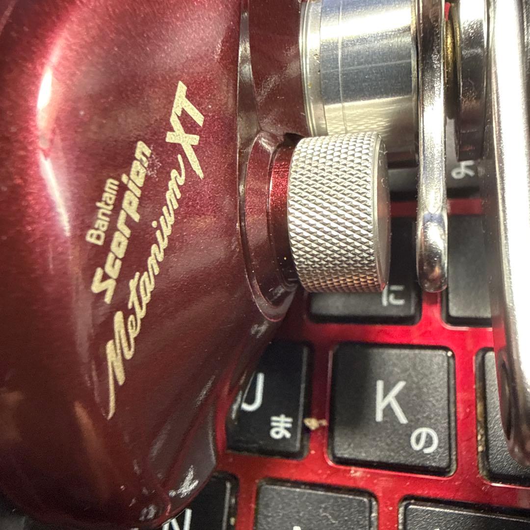 SHIMANO シマノ バンタム　スコーピオン メタニウム　XT　 赤メタ