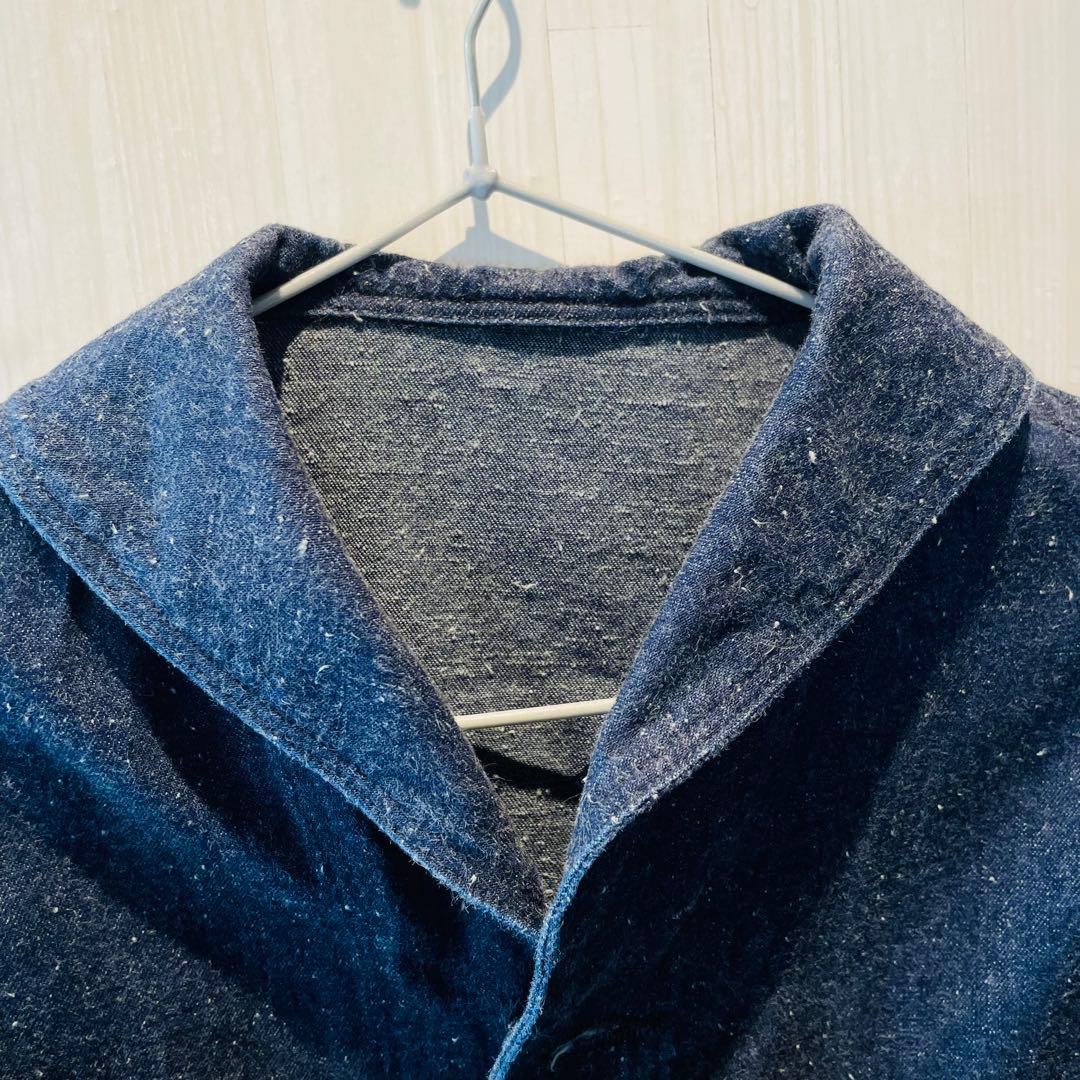 【美品】TCBジーンズ　SEAMENS JAMPERS　デニムジャケット　44