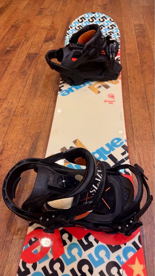 送込！FANATIC 154cm ファナティック　サロモン　スノーボード　セット