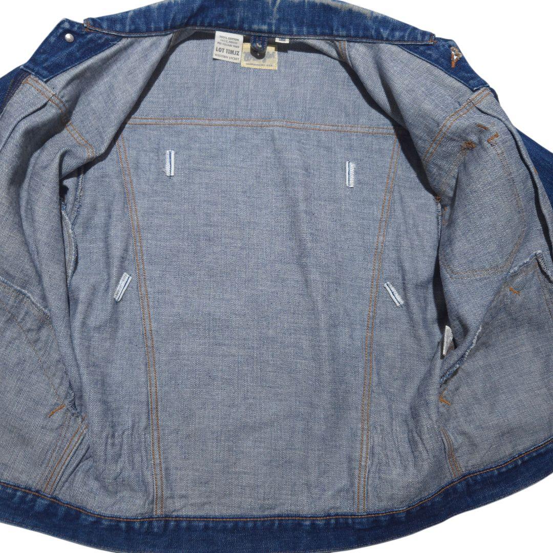 Wrangler 11MJZデニムジャケット 縦ベル 日本製復刻 ジップGジャン