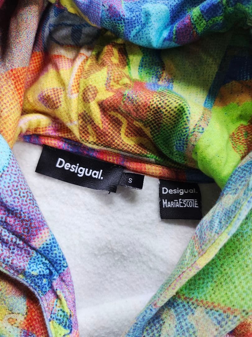 Desigual × maria escote　猫　 スウェットロングスリーブ
