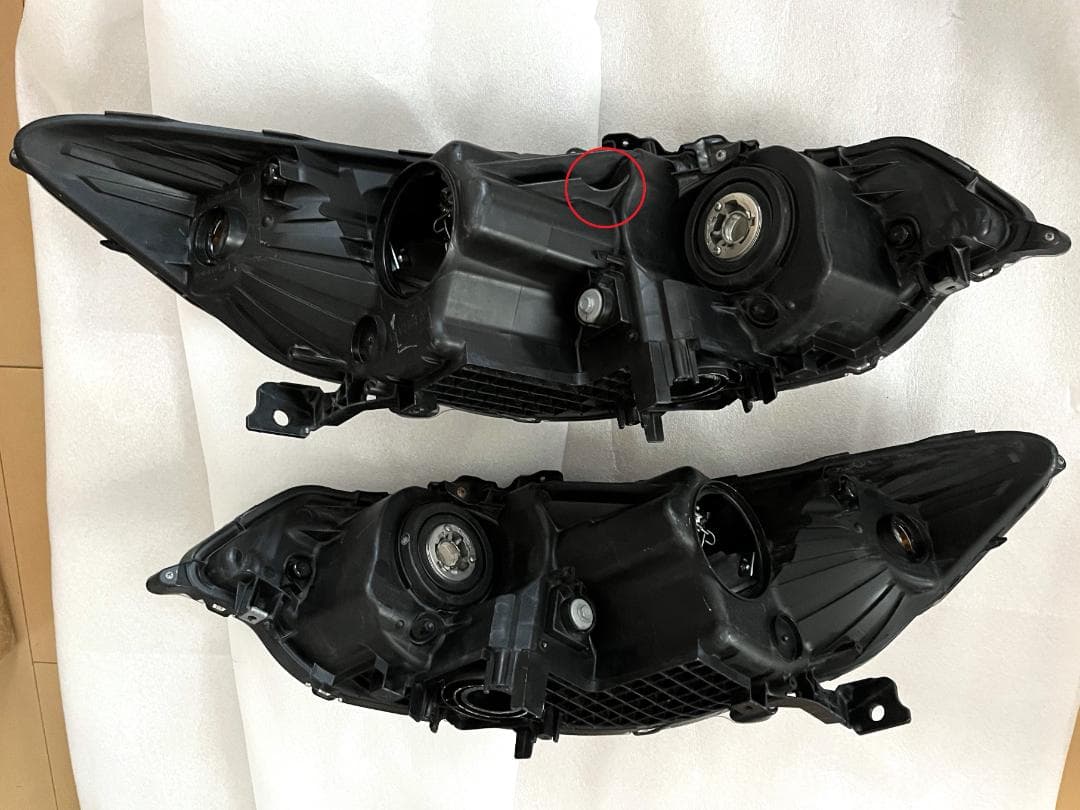 アキュラ TSX 純正 ヘッドライト CU CW アコード ツアラー USDM