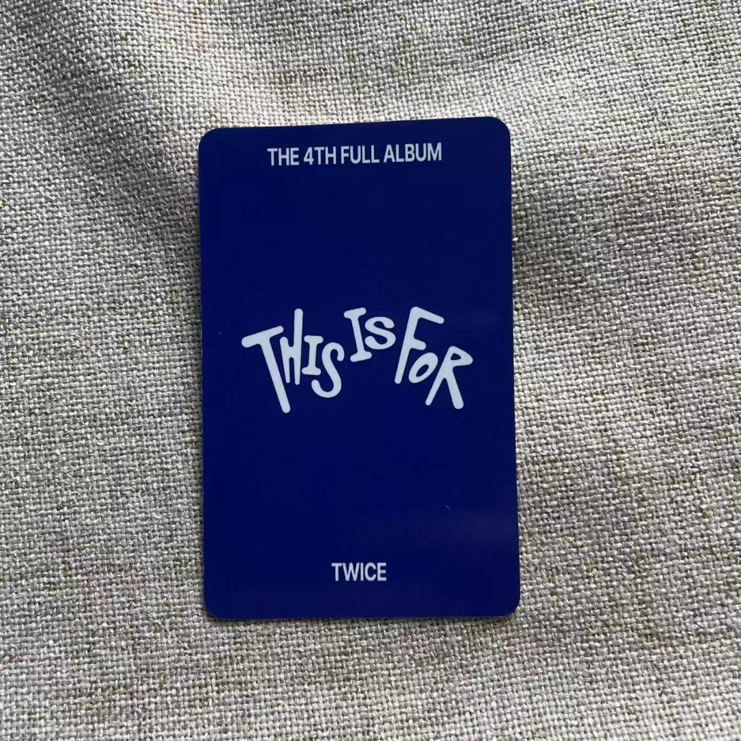 TWICE THIS IS FOR 限定 サノク トレカ サナ