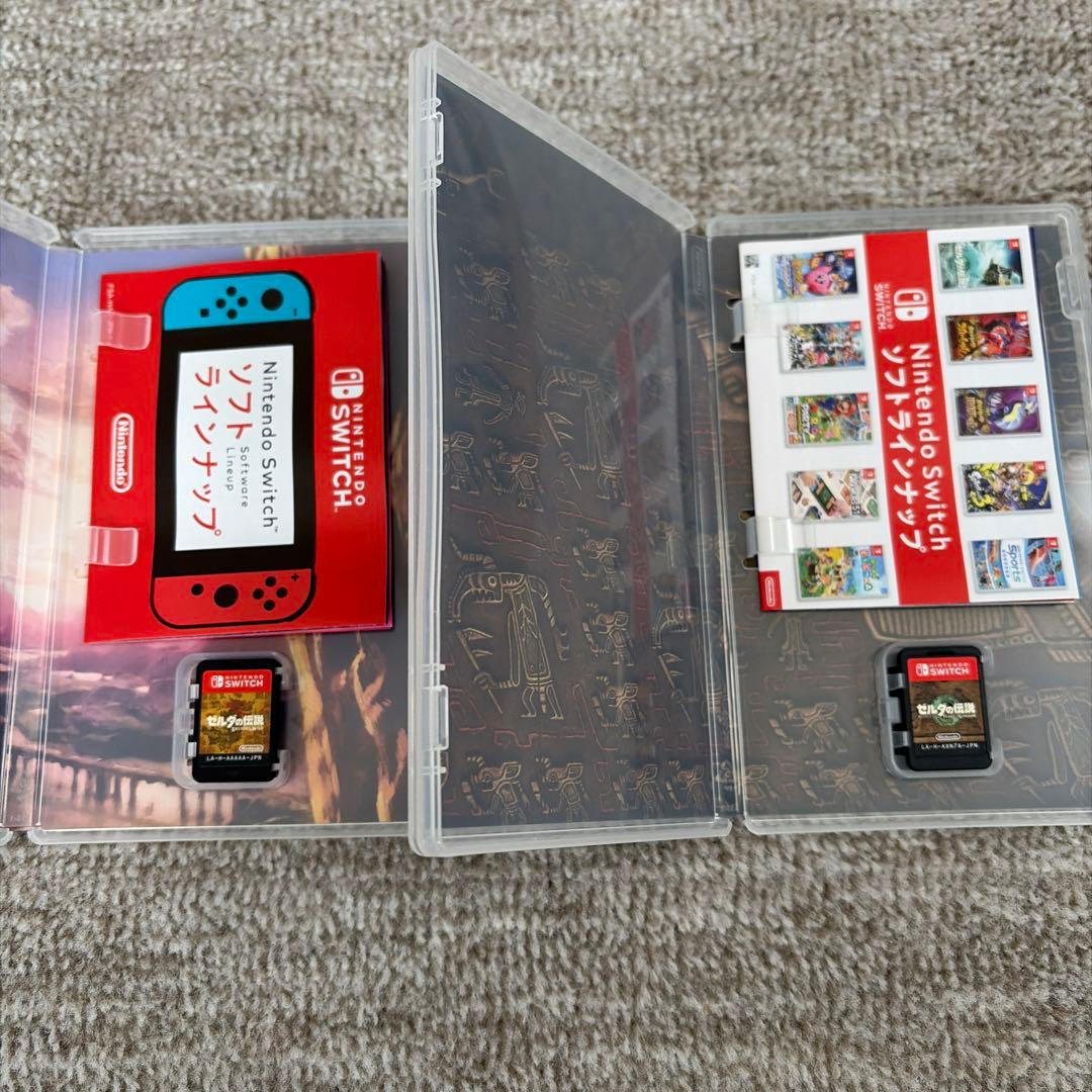 ゼルダの伝説ブレス オブ ザ ワイルド&ティアーズ オブ ザ キングダムセット