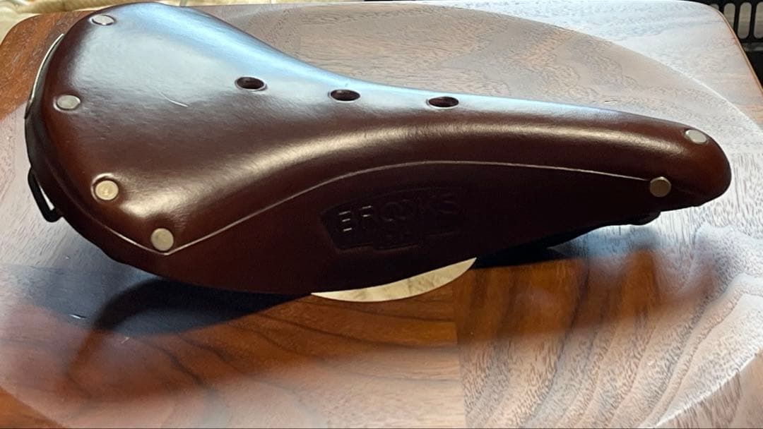 Brooks B17 レザーサドル ブラウン メンテナンスクリーム付